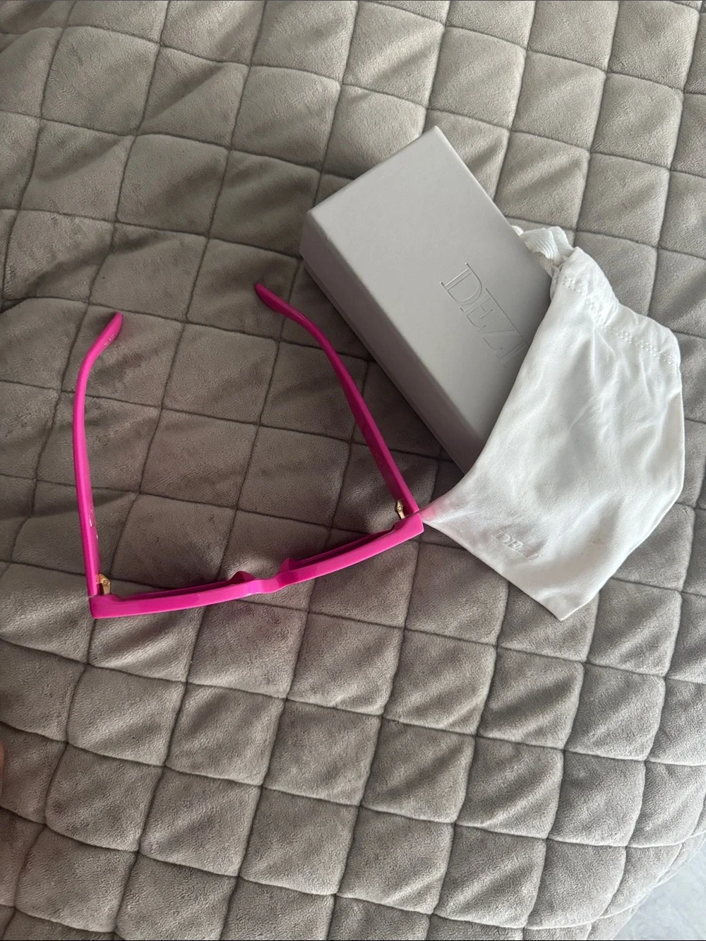 DEZI Switch Bright Pink Sunglasses